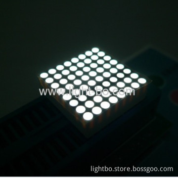 0.8 Inches 8 X 8 White Dot Matrix Led Displays For Moving Signs, Message Boards,elevator Position Indicators 